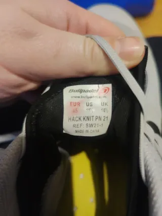 Zapatillas pádel talla 45 bullpadel