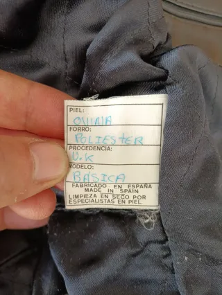 Chupa heavy cuero vintage M/L Medidas indicadas