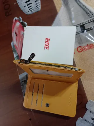 Portafoglio donna Rifle nuovo senape