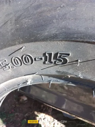 2 Ruedas Agrícolas 5.00-15 Nuevas