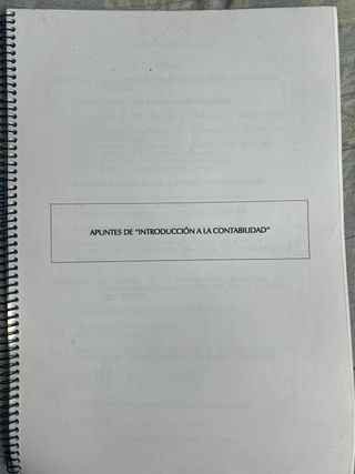 Libro de introducción a la contabilidad