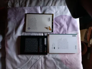 3 libros de lectura
