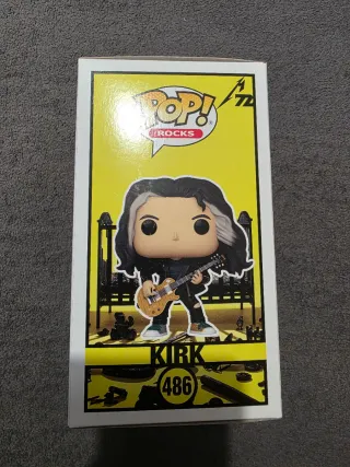 Funko Pop! Kirk Hammett Metallica #486