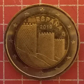 Moneda 2€ Conmemorativa España 2019