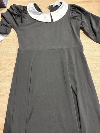 Disfraz Niña Miércoles Addams talla 8-10 años