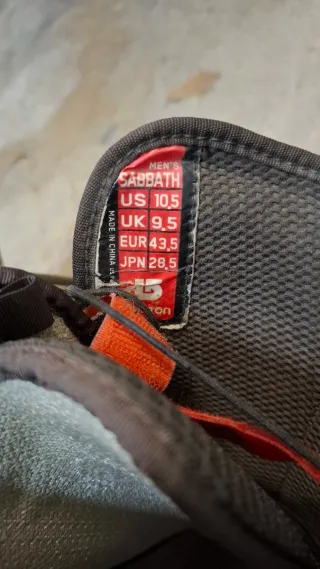 Botas Burton Sabath Talla 43