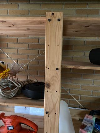 2 Estanterías  modulares pino Ikea