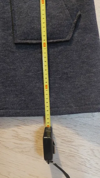 Giaccone felpa donna blu/grigio