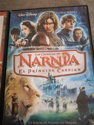 Lote 5 Películas DVD (High School Musical, Narnia,