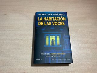 Libro thriller la habitación de las voces dreda