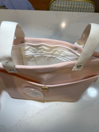 Bolso Organizador Carrito Bebé Rosa Palo