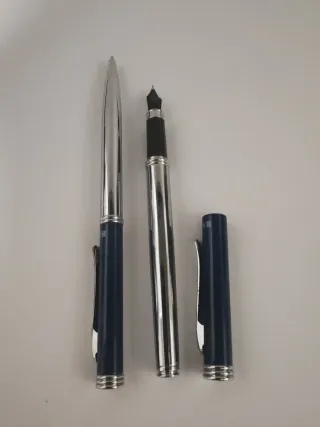 Bolígrafo y pluma Balmain vintage