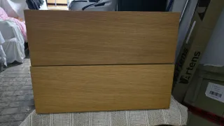 2 Mesitas Flotantes Ikea MALM Cajón y Balda