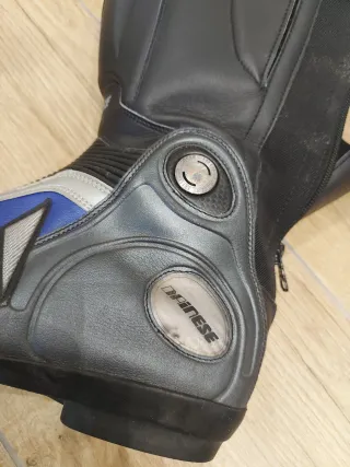 Stivali Moto Dainese Neri e Argento n.44