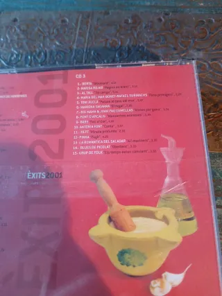 Lote 3 CDs Éxits 2001