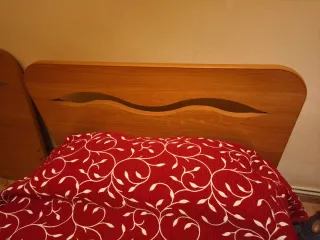 2 Camas 1,05m (2 cabeceros, 2 somieres, 2 colchon