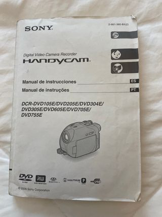 Videocámara Sony Handycam