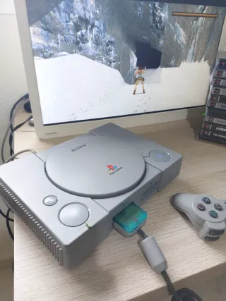 Consola PlayStation 1 con Mando