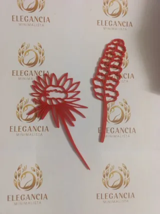 Flores Rojas Decorativas