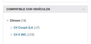 Piloto Izquierdo Citroën C4