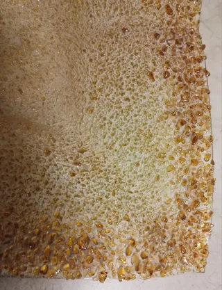 Centrotavola quadrato decorato