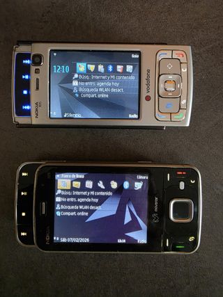 Nokia N95 4GB y N96 Teléfonos Vintage