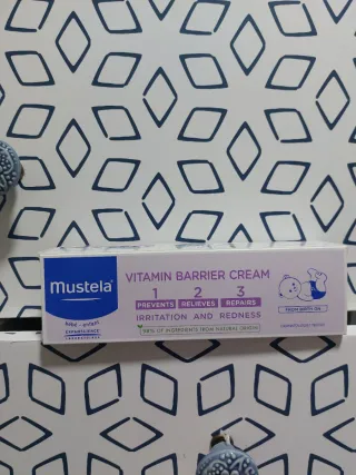 Mustela Crema Barrera Vitamina Bebé