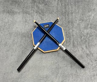 Pad de práctica de batería octogonal