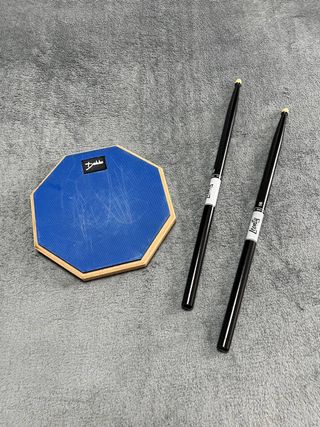 Pad de práctica de batería octogonal