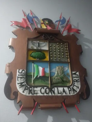 Cuadro Medieval Multicolor