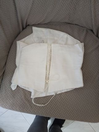 Vestido de fiesta dos piezas negro