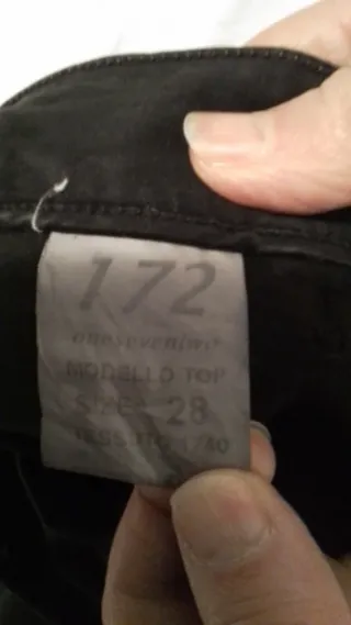 Jeans donna 172 modello top taglia 28