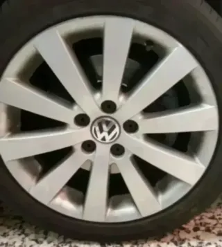 4 TAPAS RUEDA LLANTA VOLKSWAGEN 65/56mm 3B7601171