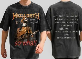 Camiseta Megadeth So Far, So Good... So What!.