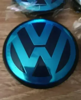 4 TAPACUBOS BUJE CENTROS RUEDA LLANTA VOLKSWAGEN