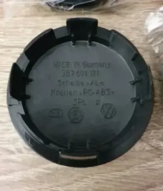4 TAPACUBOS BUJE CENTROS RUEDA LLANTA VOLKSWAGEN