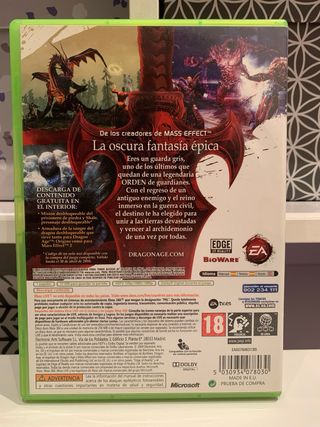 Dragon Age Origins Xbox 360