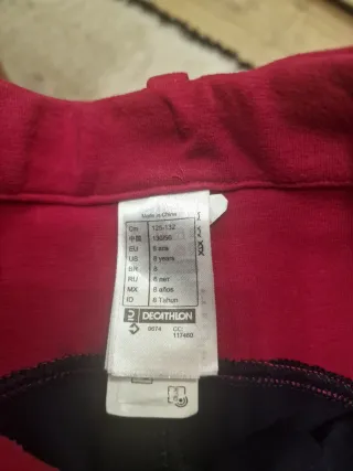 Pantalón equitación niña 8 años Fouganza