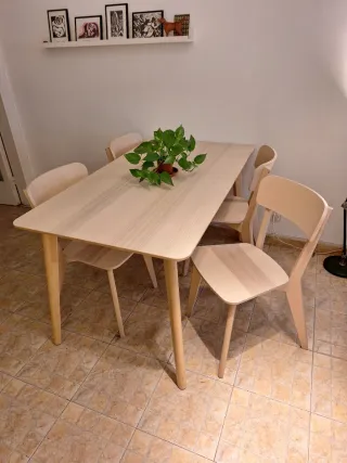 Silla de madera Lisabo Ikea (3 disponibles)
