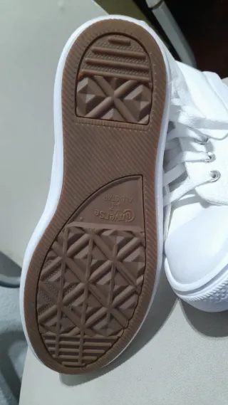 Converse blancas talla 39.5