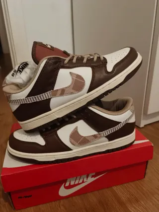 Zapatillas Nike Dunk SB Marrones y Blancas