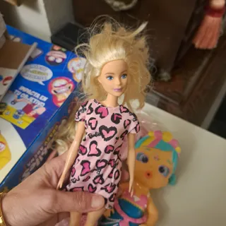 Lote 3 Barbies: Sirena, Muñeca y Bebé
