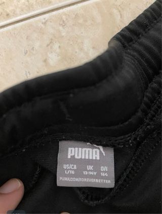 Pantalón deportivo Puma negro