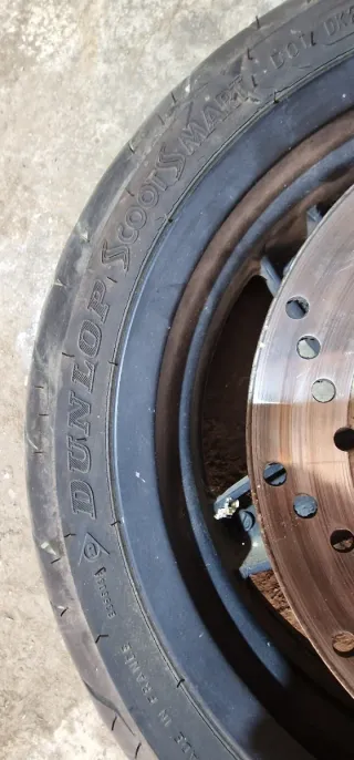 Rueda Delantera Daelim S2 125 con Disco