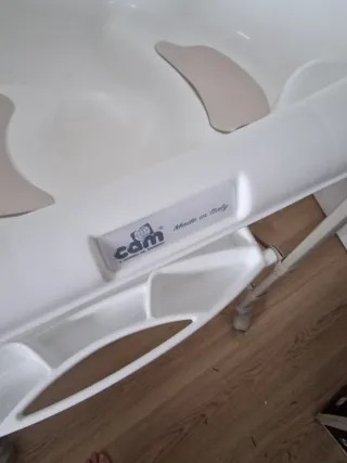 Cambiador bañera bebé