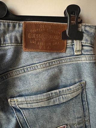 Jeans Guess uomo slim fit blu taglia 32