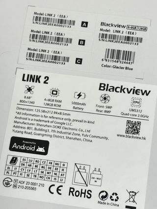 Tablet Blackview Link 2 128GB Nueva