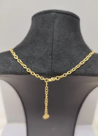 Collar Dorado Estrella de Mar y Concha