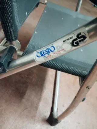 2 Sillas Camping Crespo Plegables