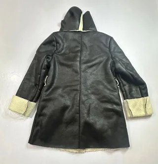 Giaccone Montone Vintage Uomo Tg M Nero